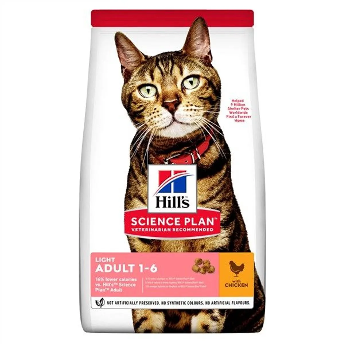 Hill's Science Plan Feline Adult Chicken Light 10kg
