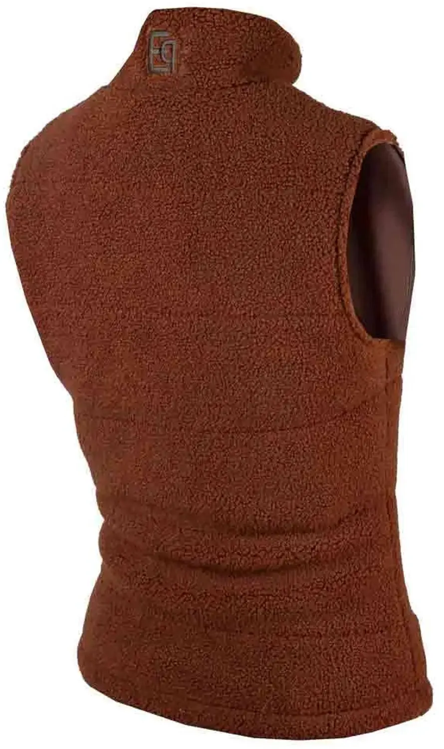 EQPRO Charlotte Mouwloos Donsjack Dames - Burnt Umber - M - afbeelding 4 van 5