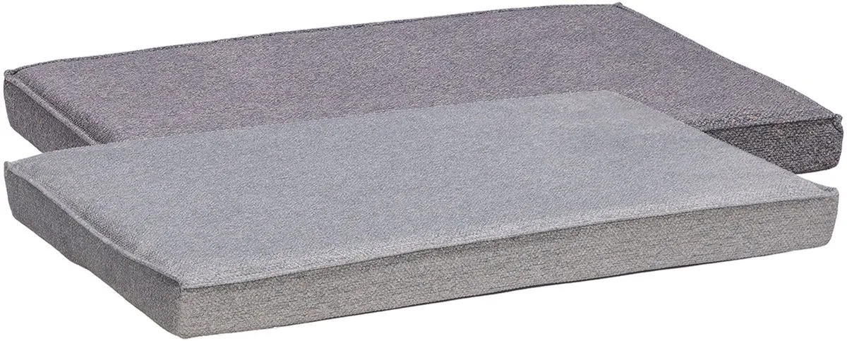 Beeztees Mua Orthopedisch Hondenkussen 120x80x10cm - Grijs/Bruin