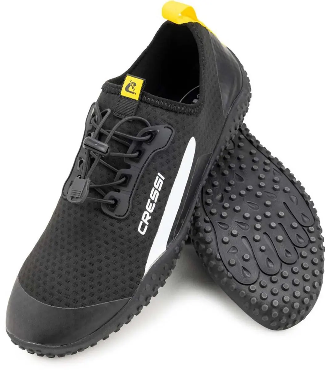 Cressi Sonar Waterschoenen - Zwart/Geel - EU 45 - afbeelding 4 van 6