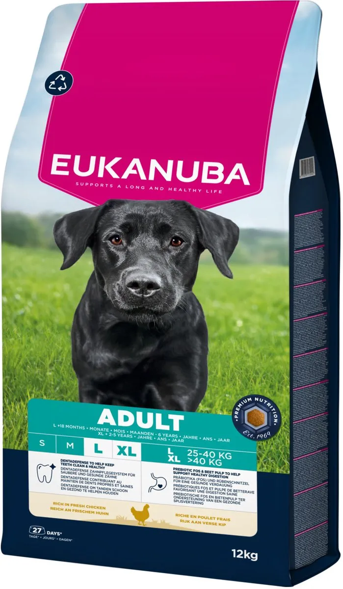 Eukanuba Adult Large Breed Kip Hondenbrokken 12kg