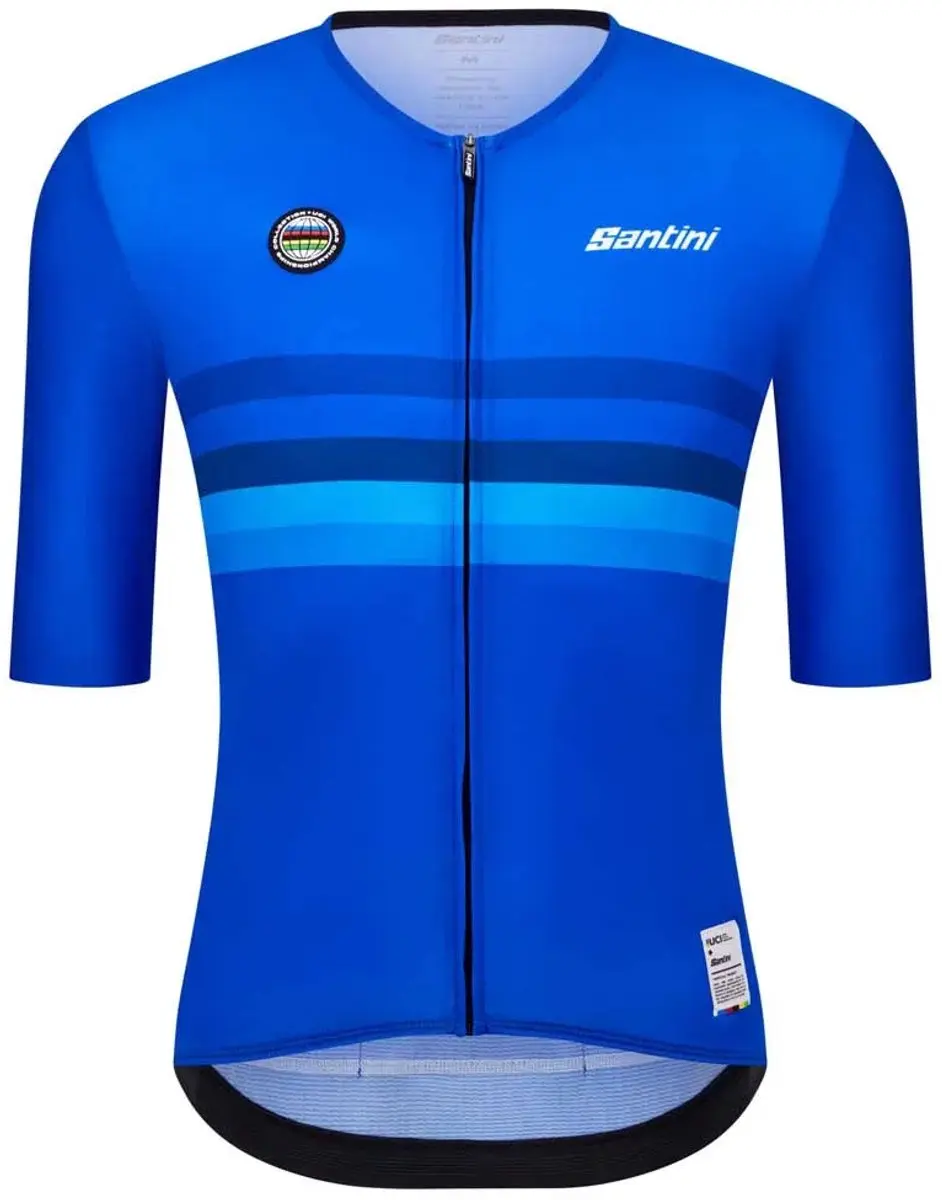 Santini UCI World Champion Italy 2025 Wielertrui