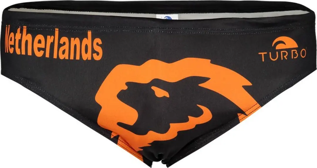 Turbo Holland Zwemslip Zwart M Man