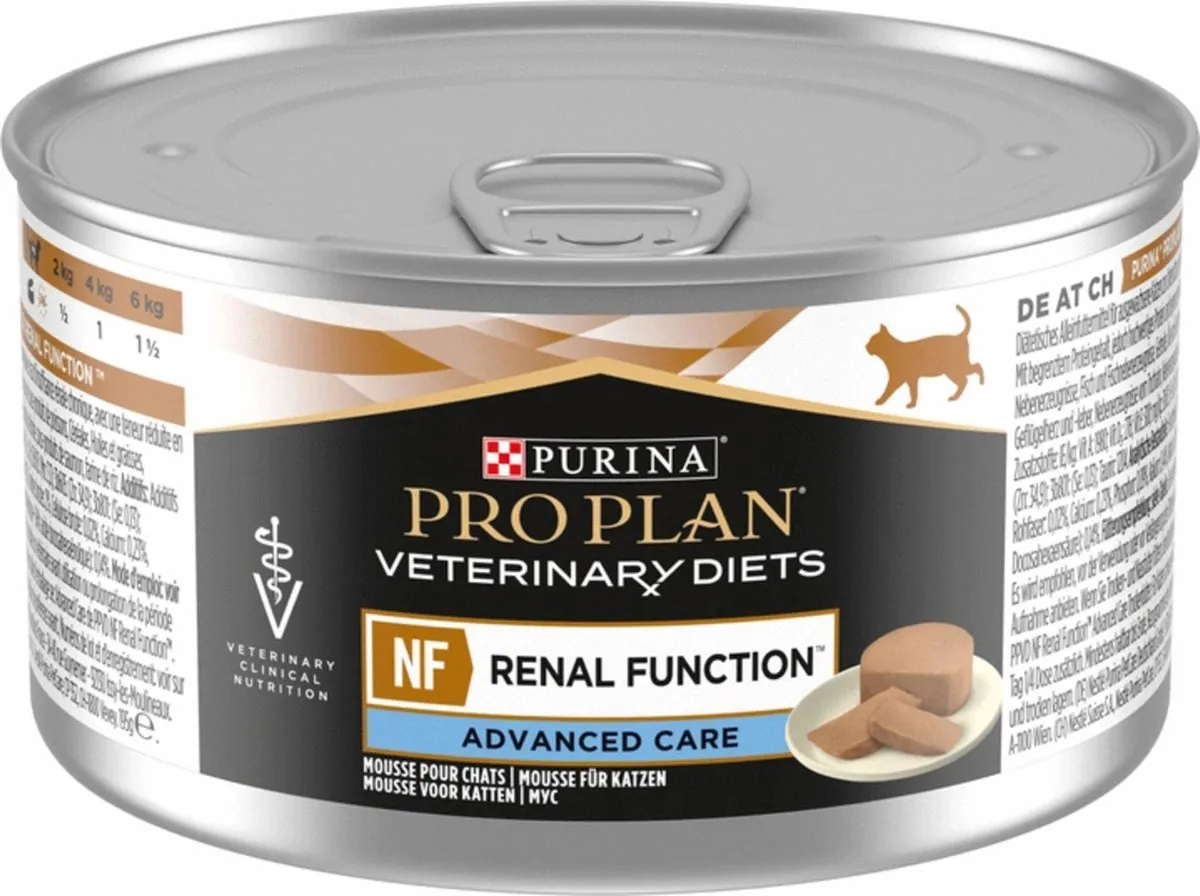 Pro Plan Veterinary Diets Feline Nf Renal Function Mousse Kattenvoer 195g