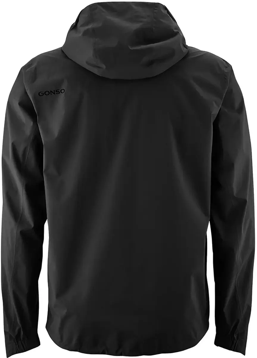 Gonso Save Hooded Jas - Zwart - L - afbeelding 2 van 3