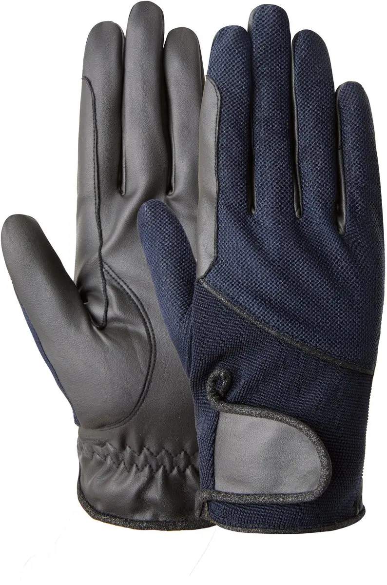 Horze Leni aomer paardrijhandschoenen, dames, Dark Navy, 8