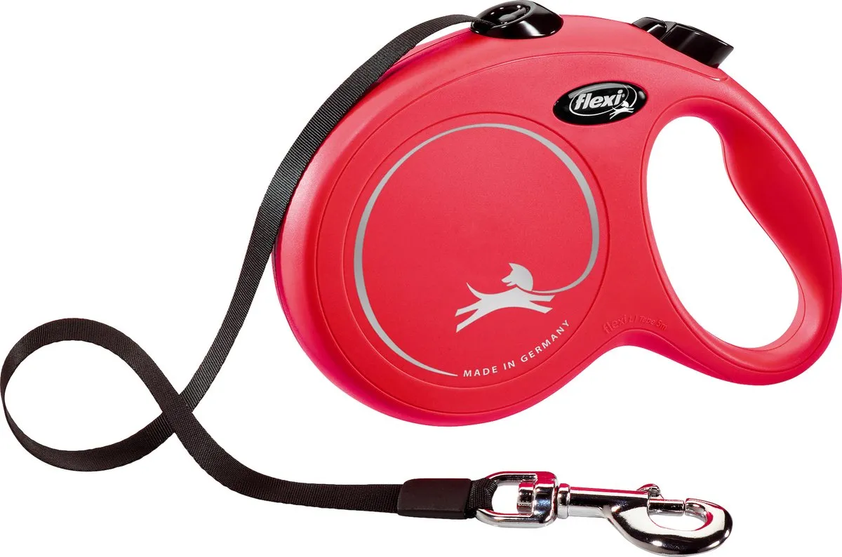 Flexi New Classic Tape Rood L - 5m