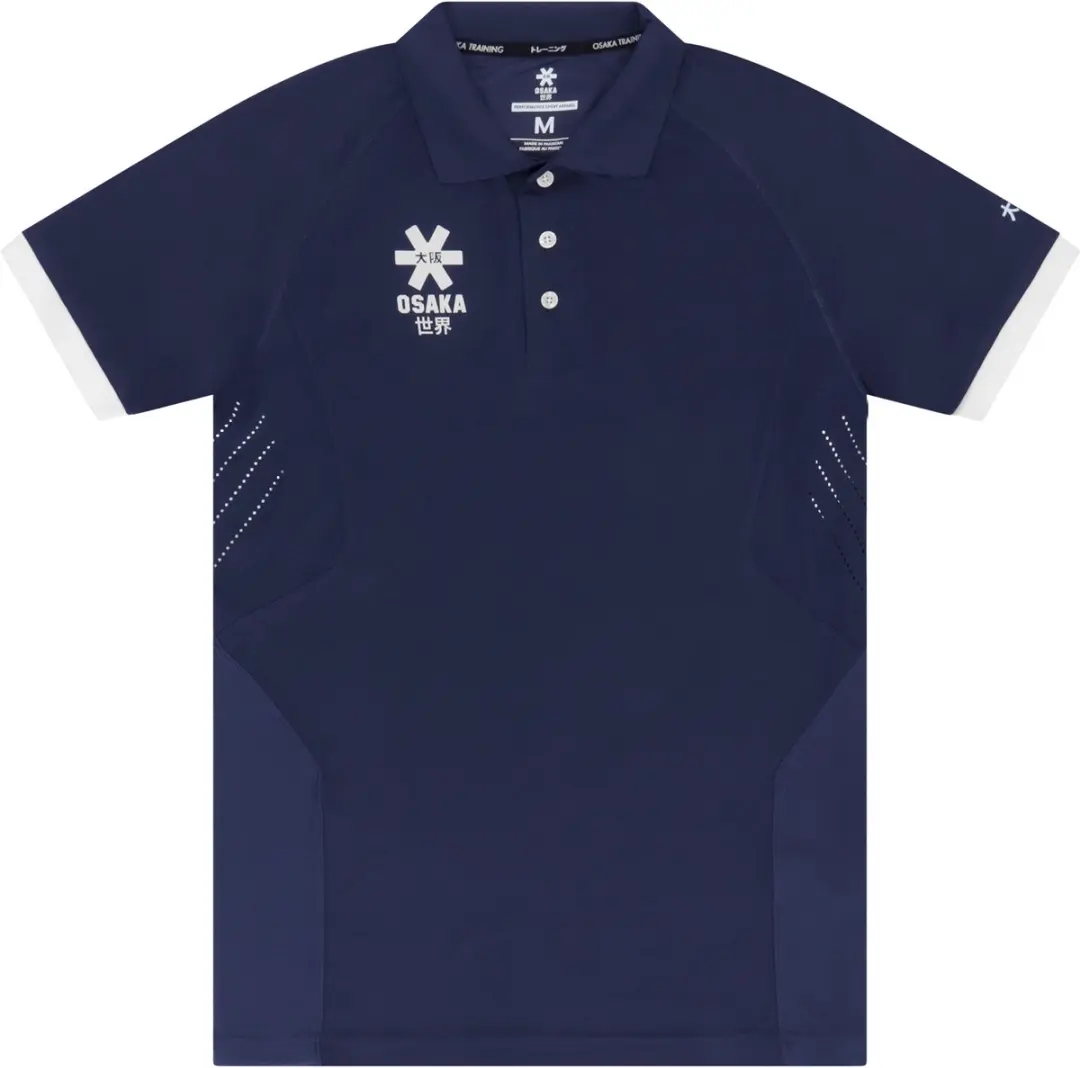 Osaka Men Polo Jersey Blauw donker