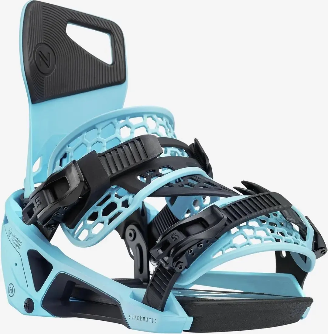 Nidecker Supermatic Snowboardbindingen Blauw S