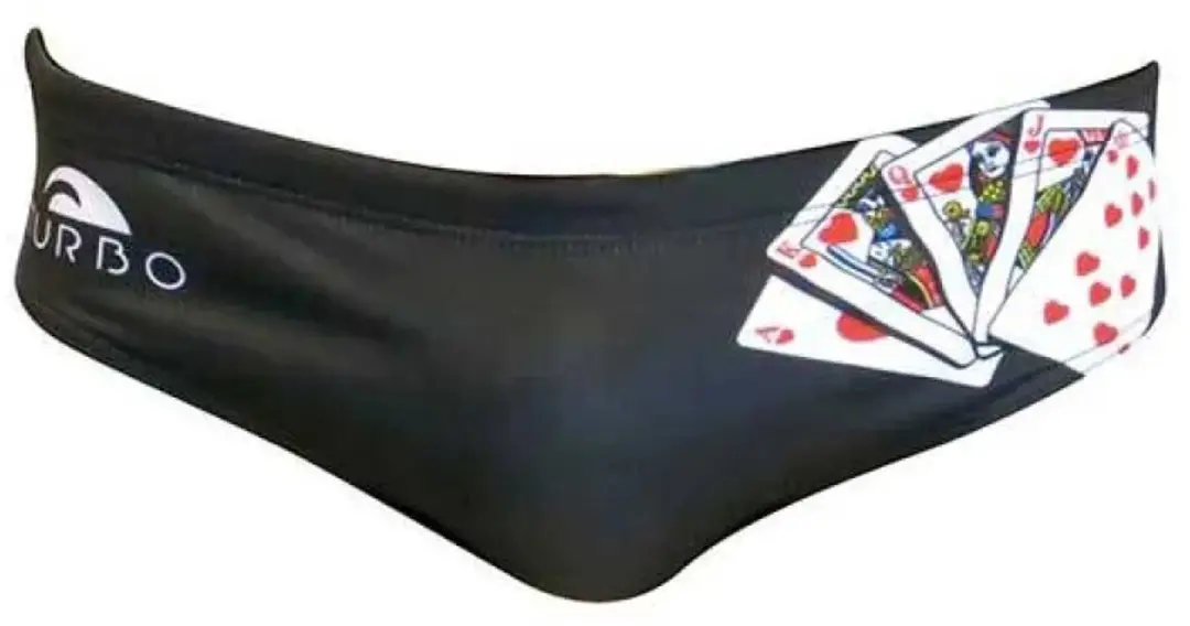 Turbo Scala Real Zwemslip Zwart 4XL Man