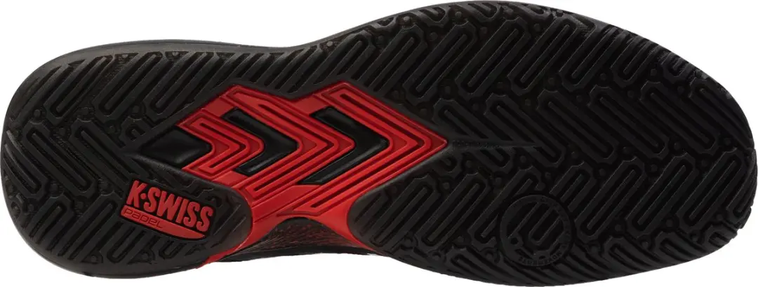K-Swiss Ultra Court Heren Padelschoen - Rood/Zwart/Wit - afbeelding 5 van 6