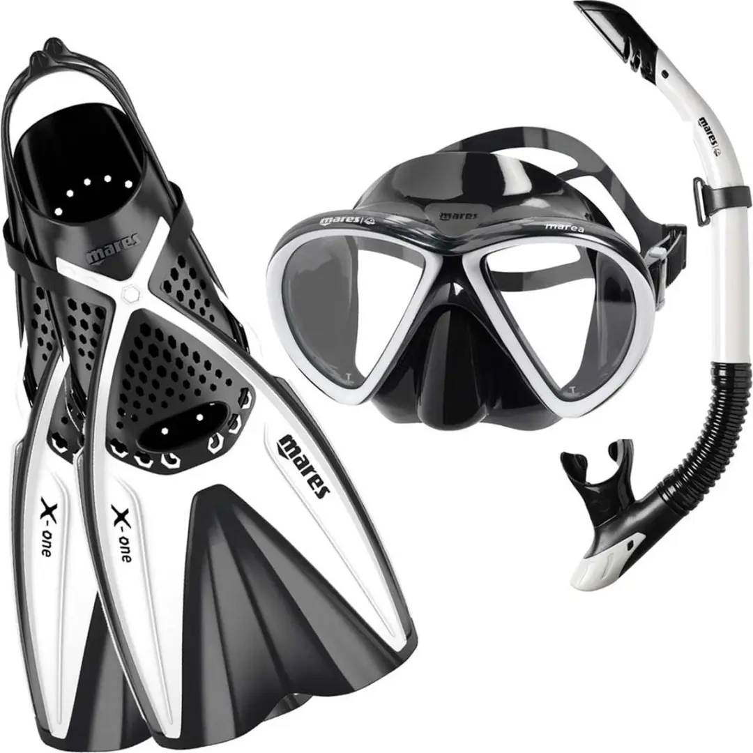 Mares X-One Marea snorkelset Wit