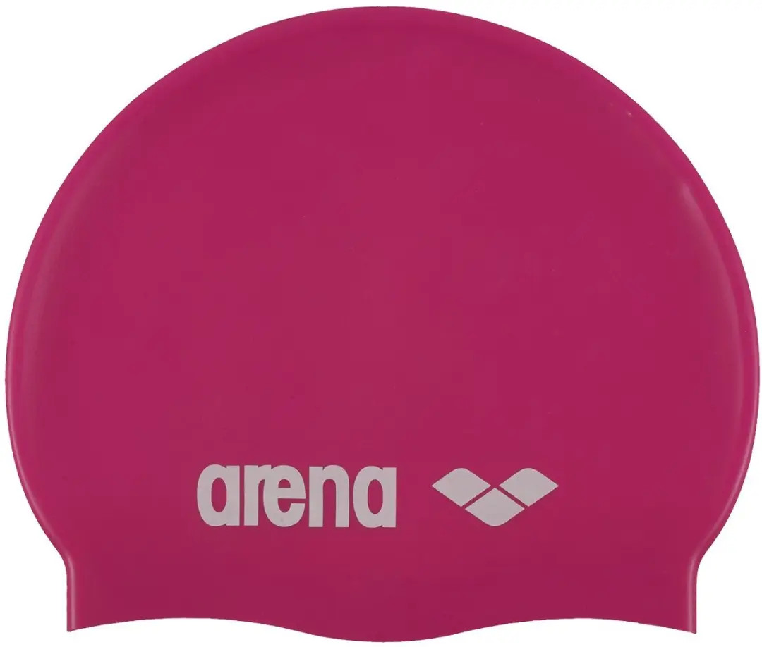 Arena Kinder Badmuts Classic Silicone Roze