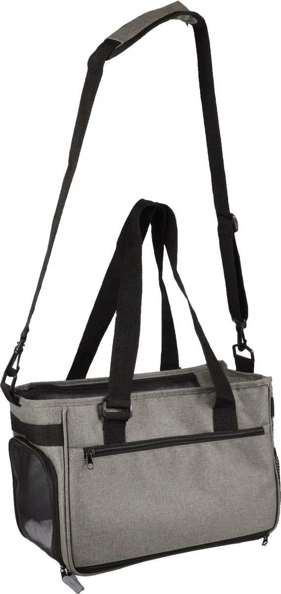 Flamingo Zofia Hondentas - Grijs - 40cm - tot 6kg