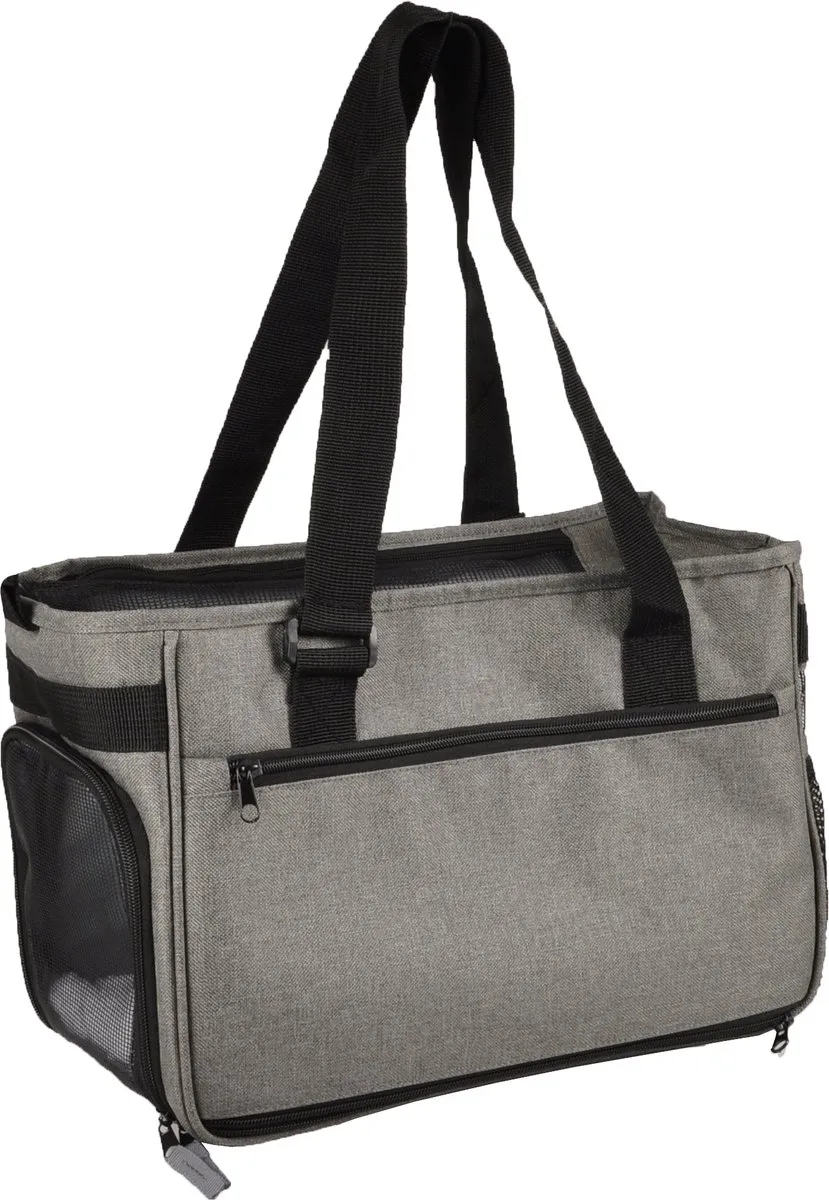 Flamingo Zofia Hondentas - Grijs - 40cm - tot 6kg