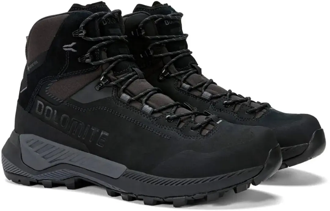 Dolomite Vernale Leather High GTX Wandelschoenen - Zwart - afbeelding 3 van 4