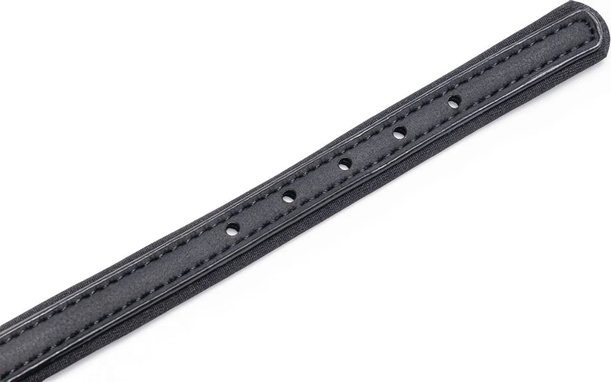 Beeztees Balacron Ax Halsband - Zwart - 24-30 cm x 10 mm