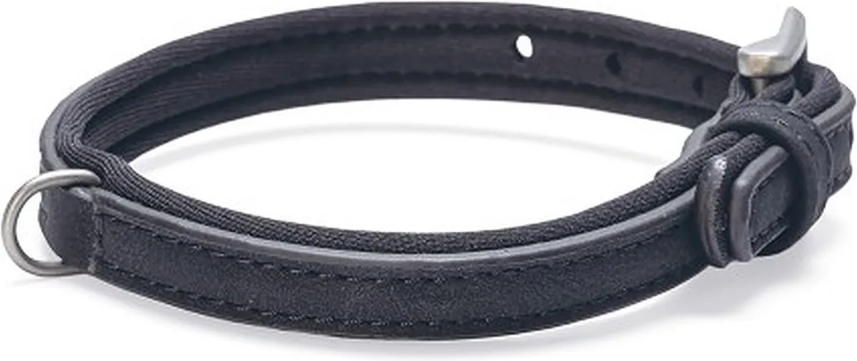 Beeztees Balacron Ax Halsband - Zwart - 24-30 cm x 10 mm