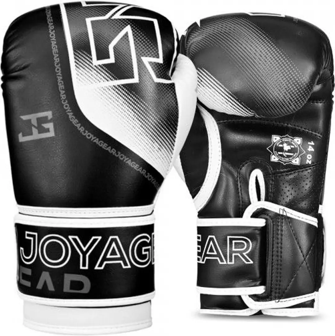 The Joyagear Evolution Bokshandschoenen - Zwart/Wit