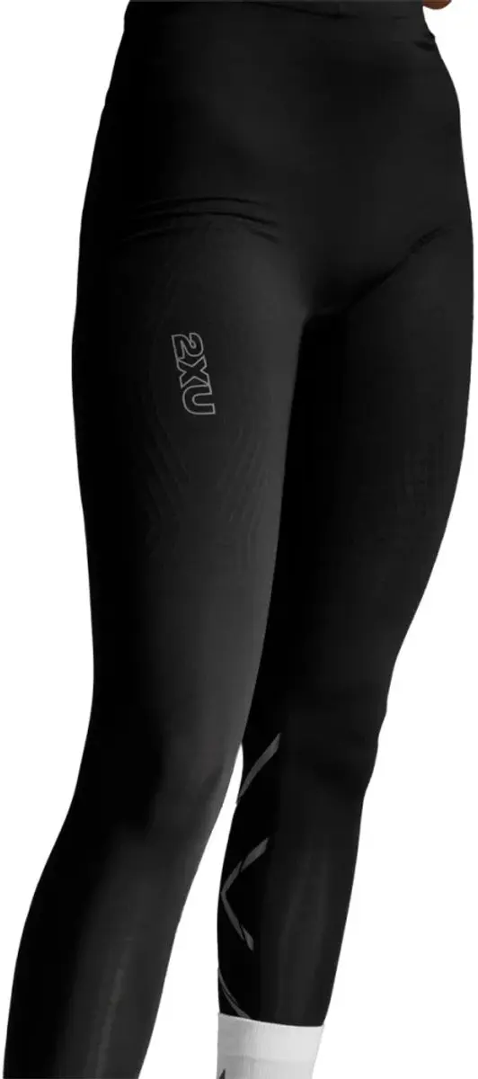 2xu Light Speed React Compression Leggings Met Hoge Taille Zwart L Vrouw