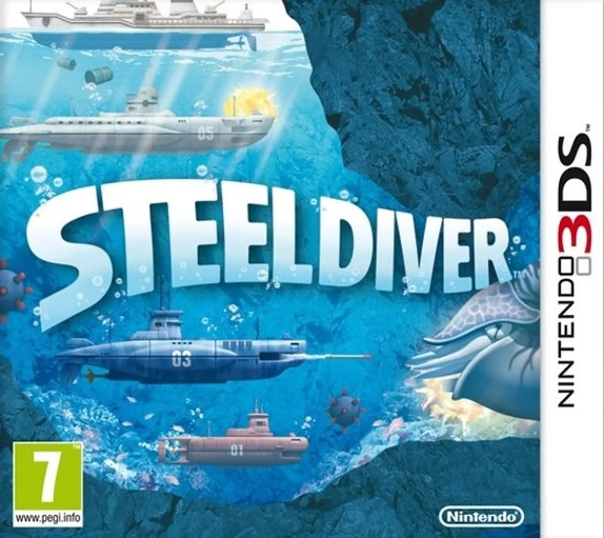 Nintendo Steel Diver 2DS + 3DS