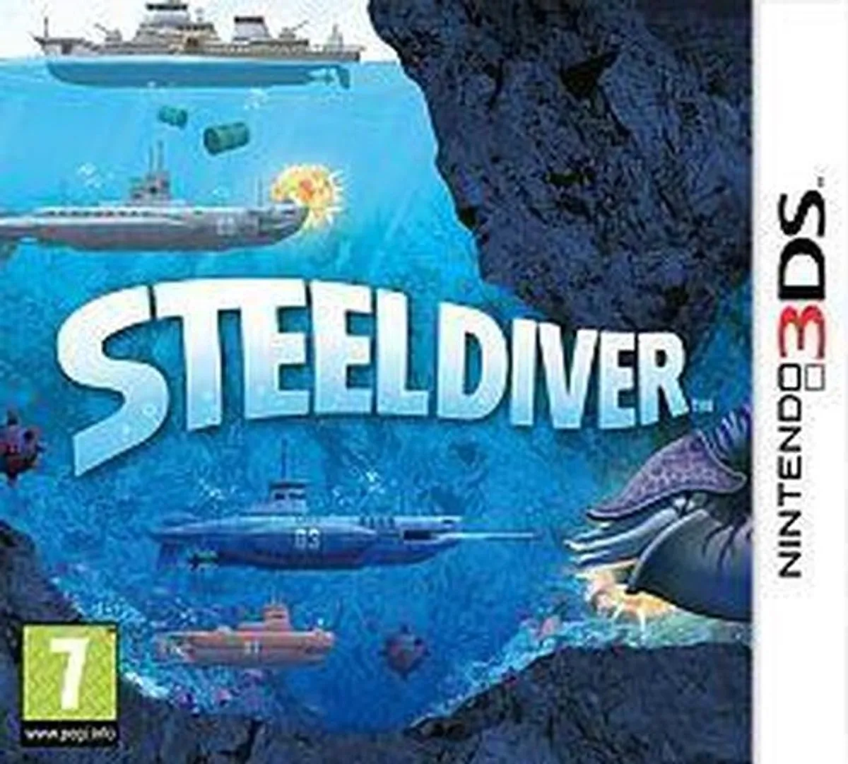 Nintendo Steel Diver 2DS + 3DS