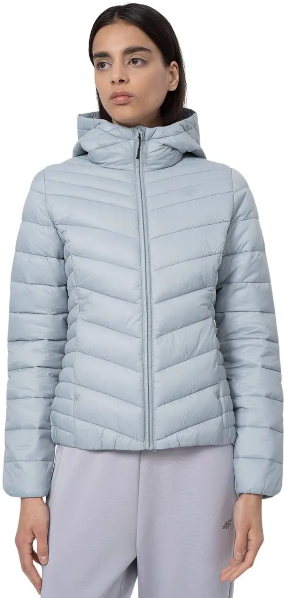 4F Jas Dames Gewatteerde Blauw