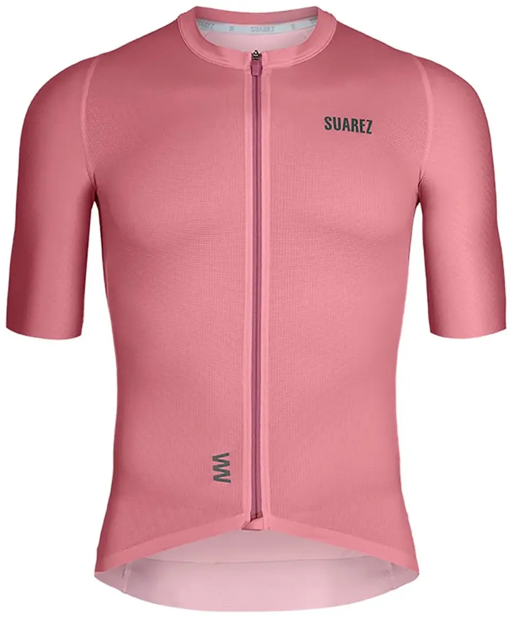 Suarez Lite 2.5 Korte Mouw Wielertrui Roze M Man