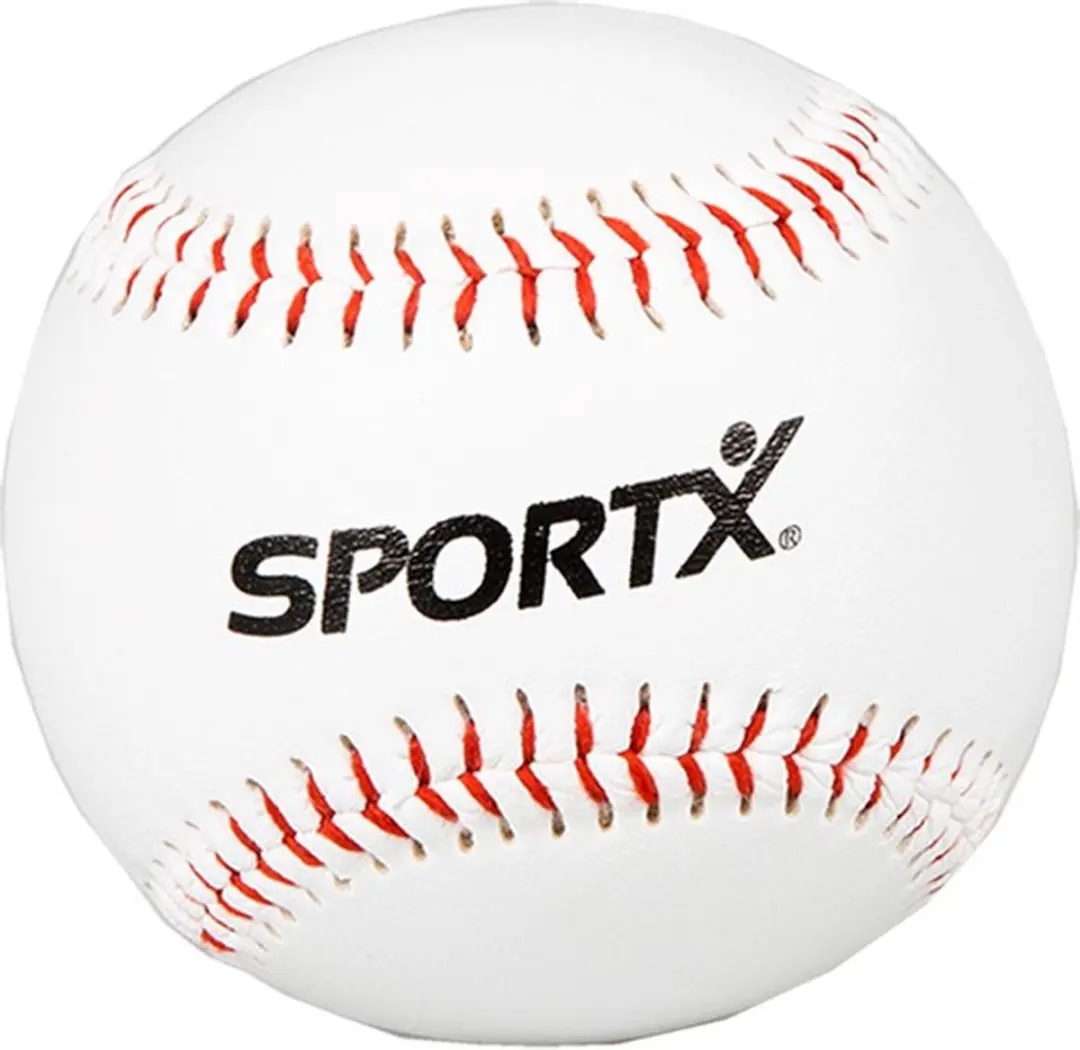 SportX Honkbal Bal - Rood/Wit - afbeelding 6 van 6