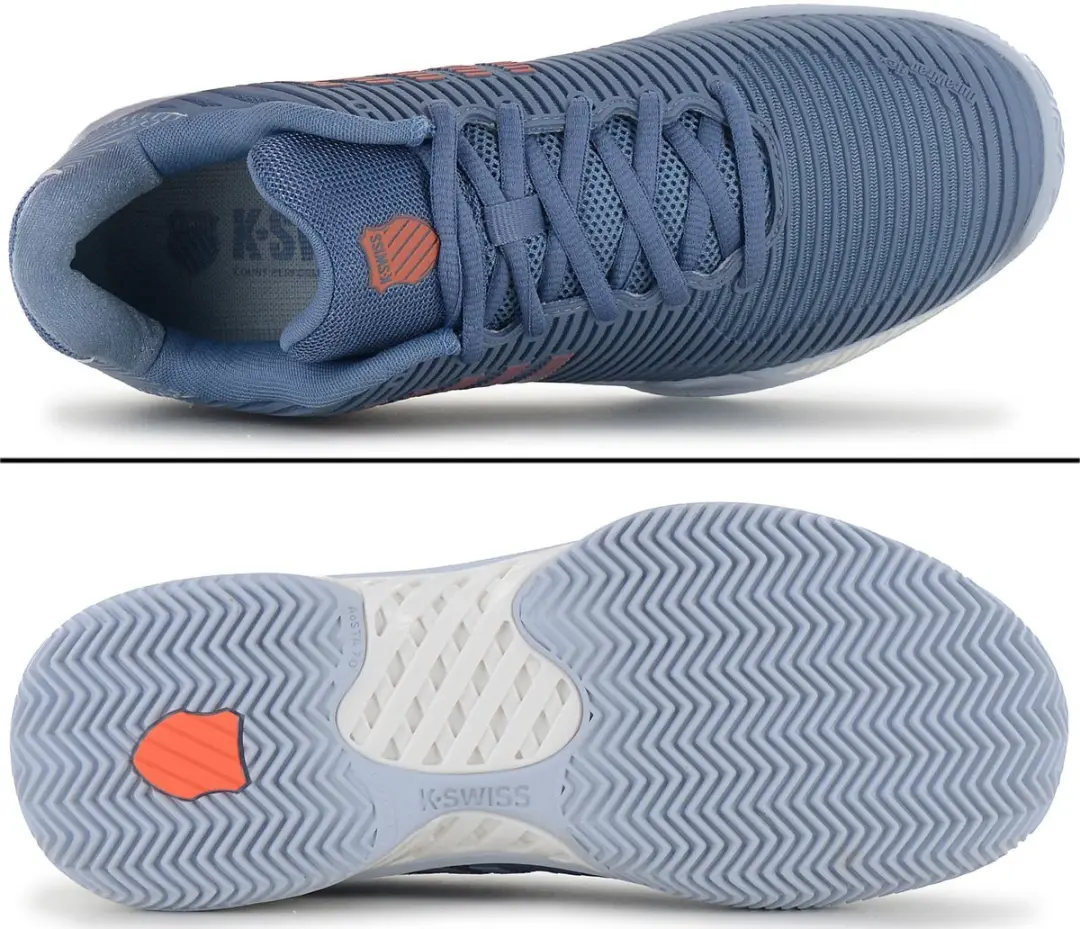 K-Swiss Hypercourt Express 2 Clay Tennisschoenen - Blauw - afbeelding 5 van 6