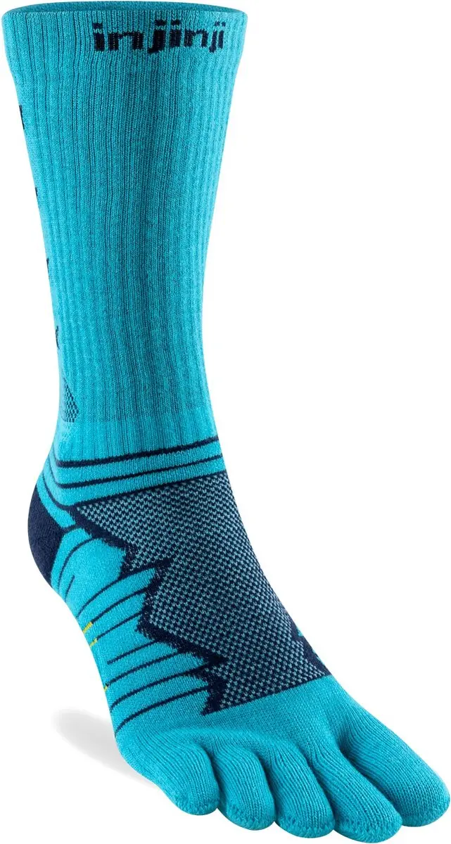 Injinji Ultra Run Crew - Pacific Blue