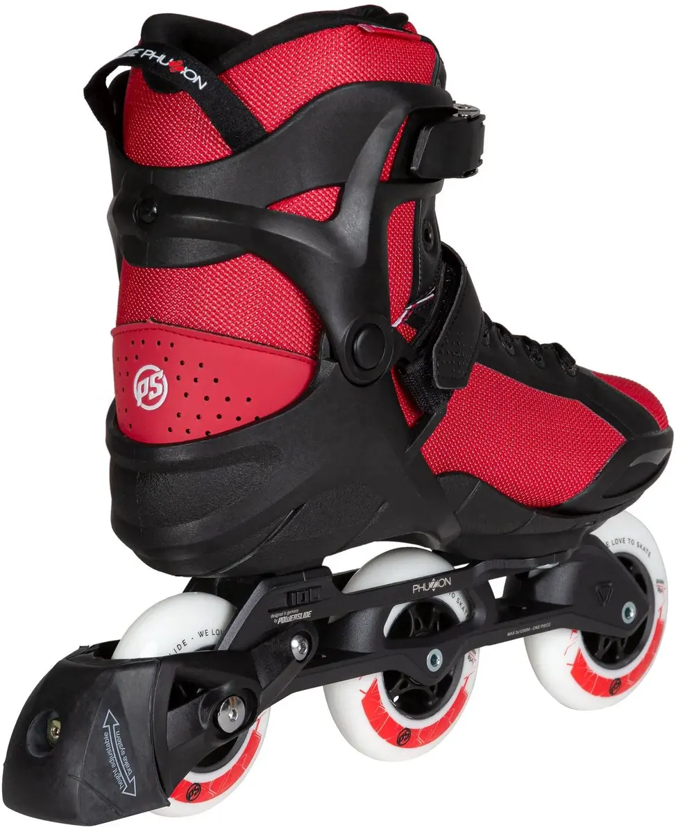 Powerslide Inlineskates - Heren - Maat 45 - Rood/Zwart - afbeelding 6 van 6