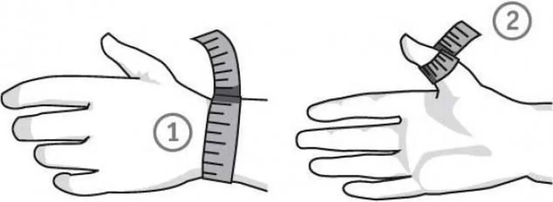 Bauerfeind RhizoLoc Duimbrace - Maat 2 - Links - Grijs - afbeelding 6 van 6