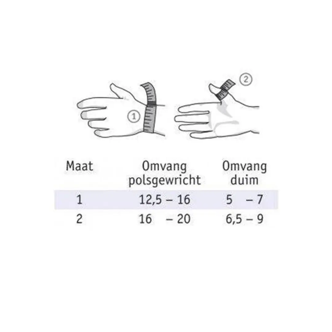 Bauerfeind RhizoLoc Duimbrace - Maat 2 - Links - Grijs - afbeelding 4 van 6