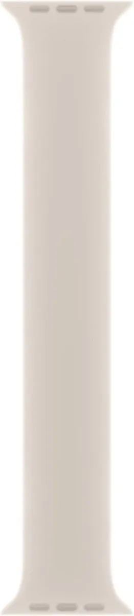 Apple Siliconen Solobandje Starlight - Maat 9 - 44/45/46/49mm
