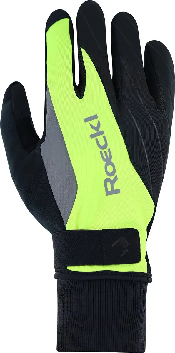 Roeckl Ravensburg 2 Fietshandschoenen winter Winddicht Fluo Zwart - 11