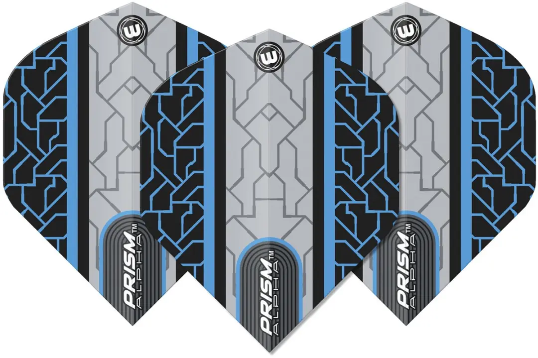 Winmau Prism Alpha Grey & Blue