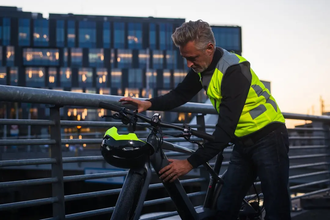WOWOW Tegra Yellow - jas e-bikers - M - afbeelding 5 van 6