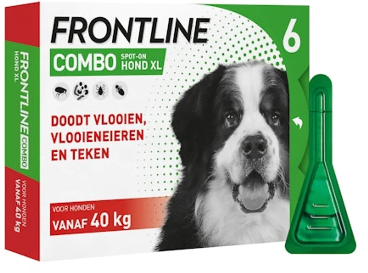 Frontline Combo XL Hond Vlooiendruppels - 12 Pipetten