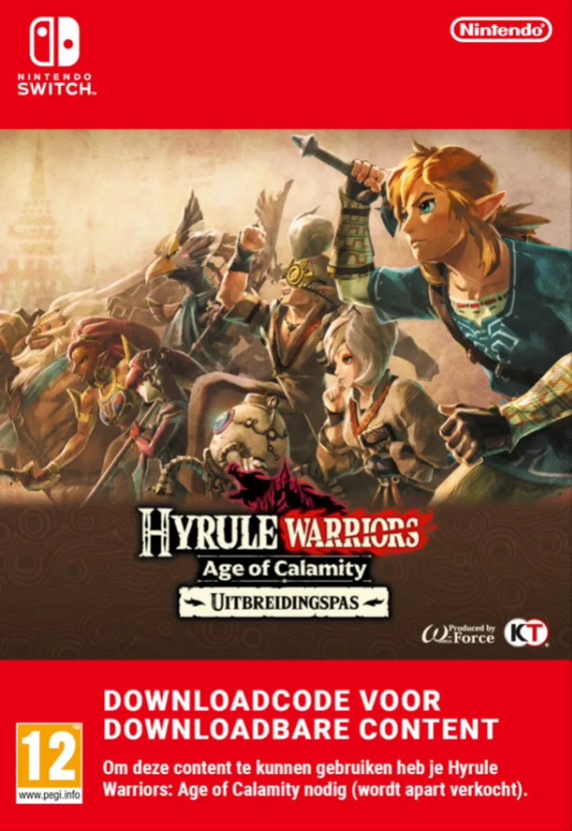 Nintendo Hyrule Warriors Age of Calamity Uitbreidingspas