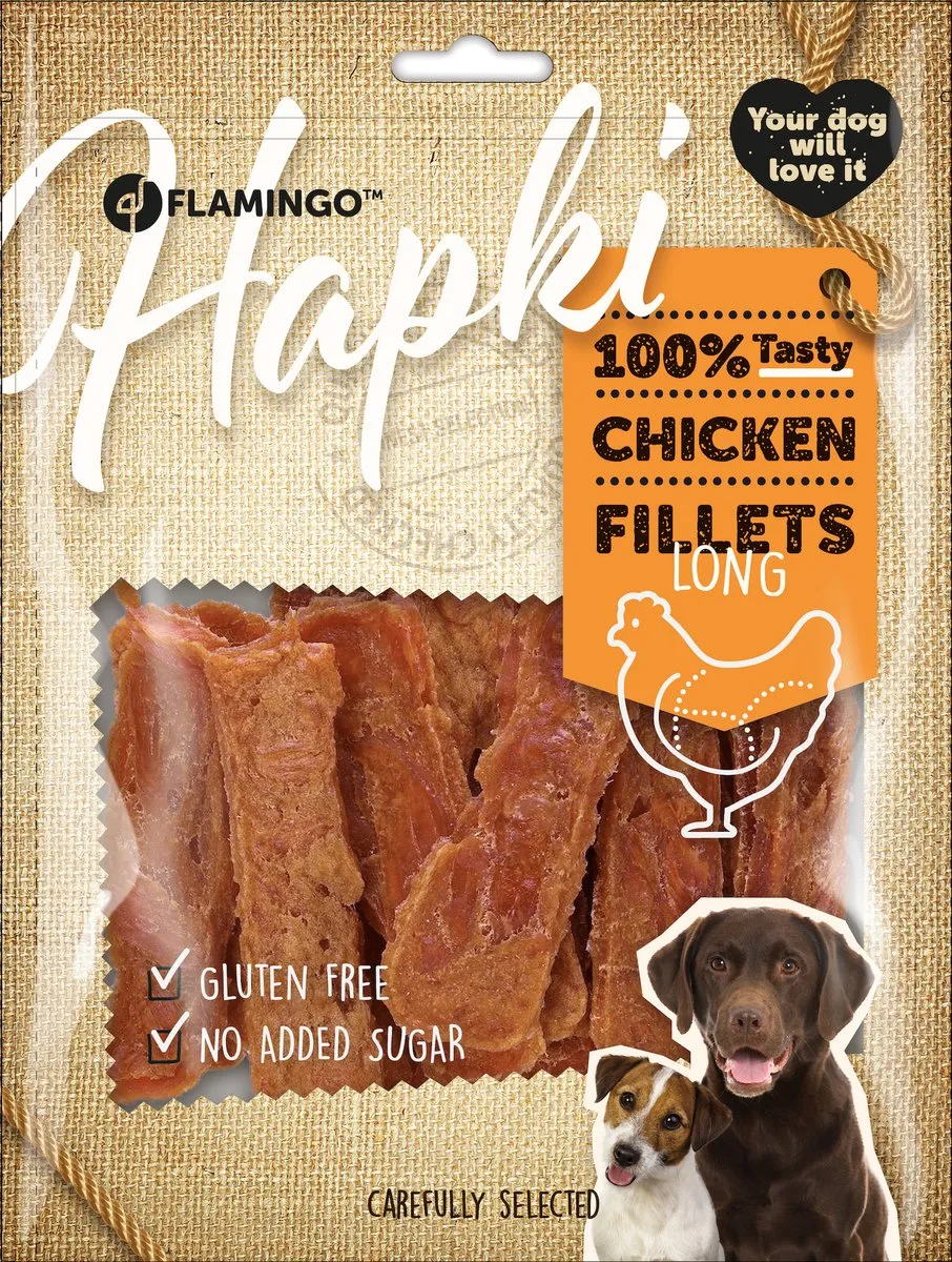 Flamingo Hondensnacks Kip Strips 400g