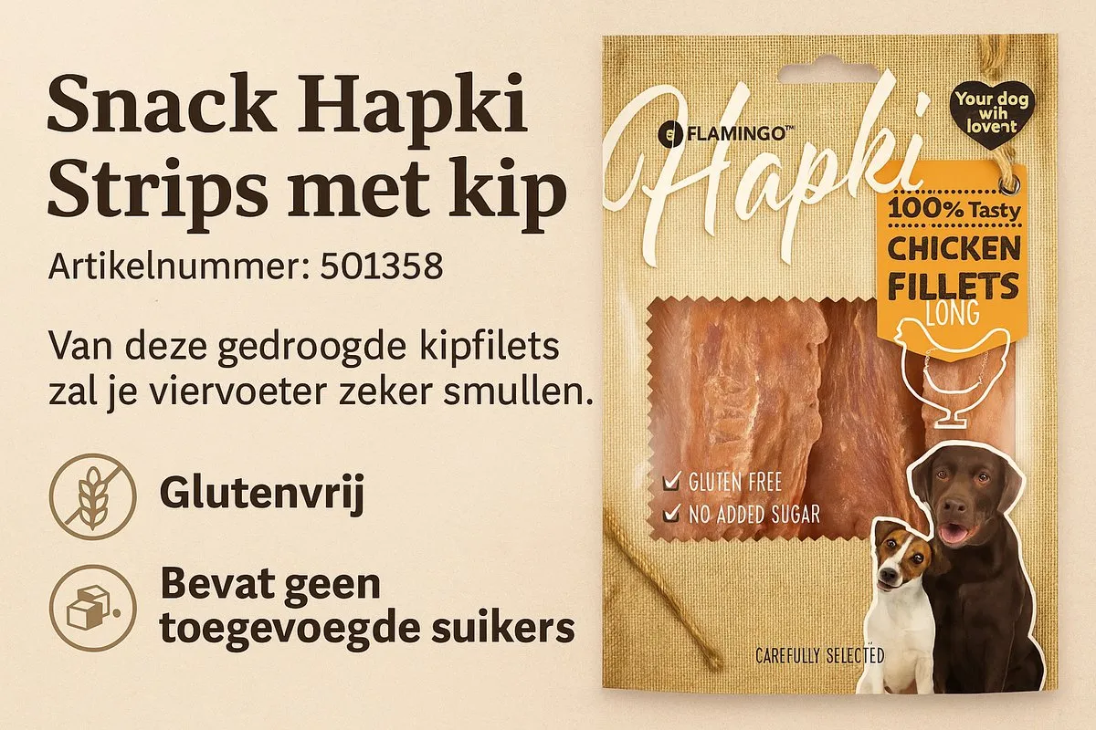 Flamingo Hondensnacks Kip Strips 400g