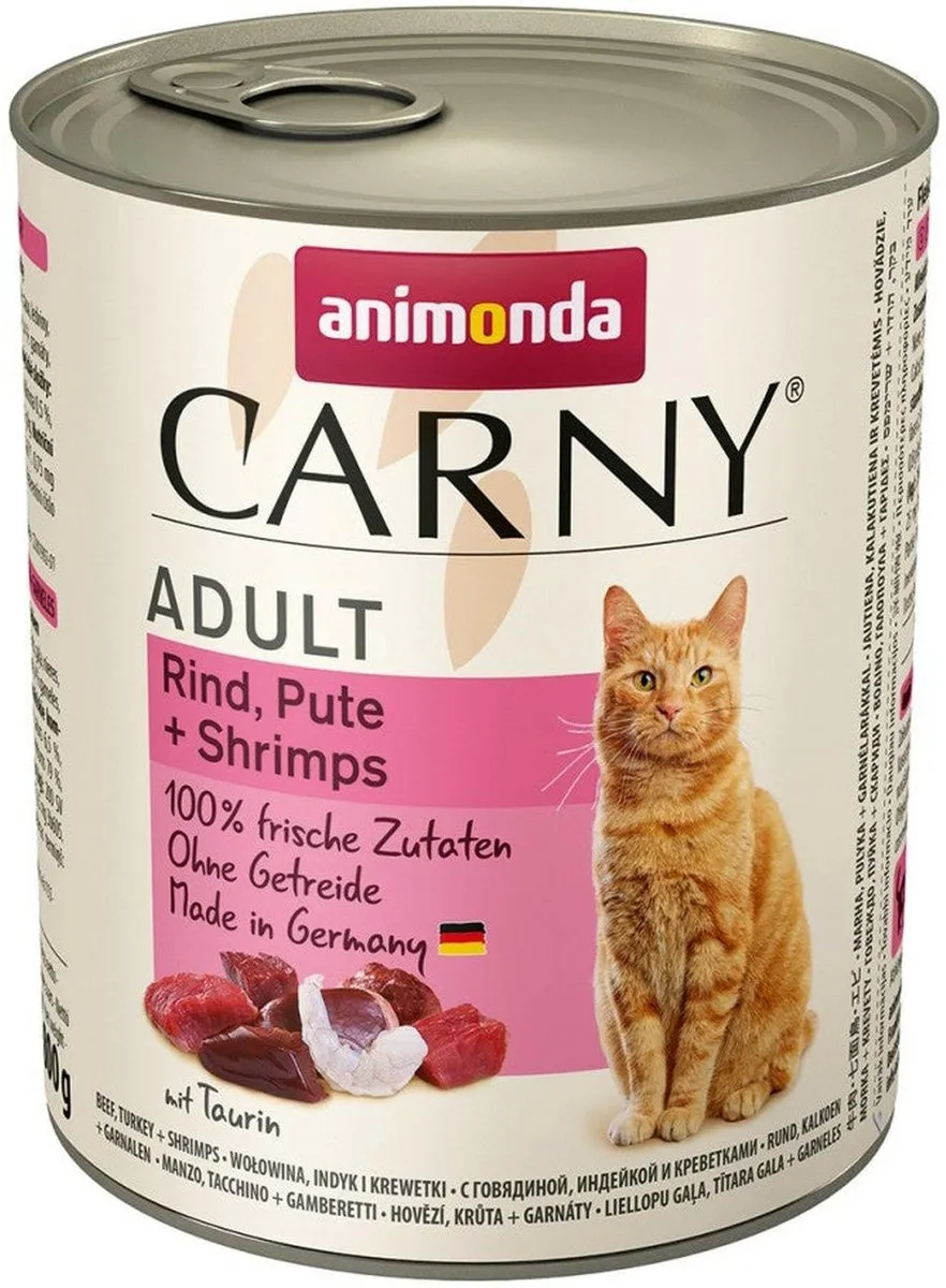 Animonda Carny Natvoer voor Kat 800g - 6 Stuks