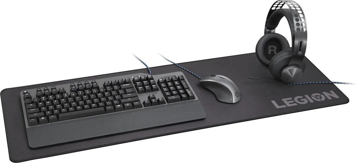 Lenovo GXH0W29068 Muismat - XL - Zwart