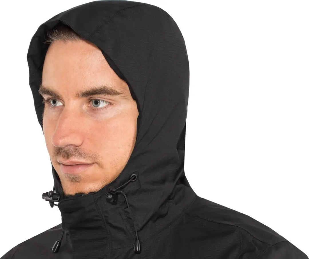 Gonso Save Light Capuchonjack - Zwart - XXXL - afbeelding 4 van 6