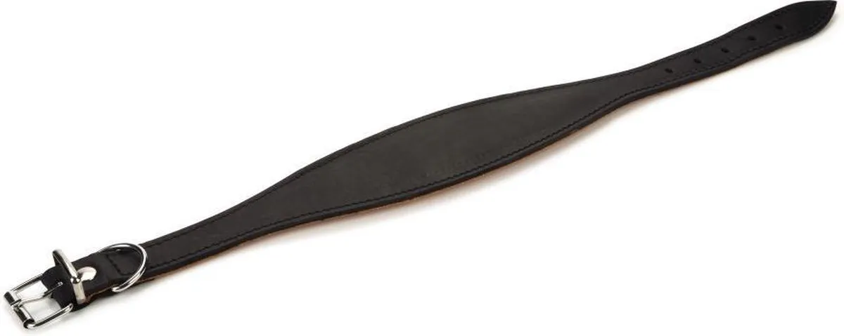 Beeztees Rondo Windhond Hondenhalsband 36-44cm x 50mm - Zwart