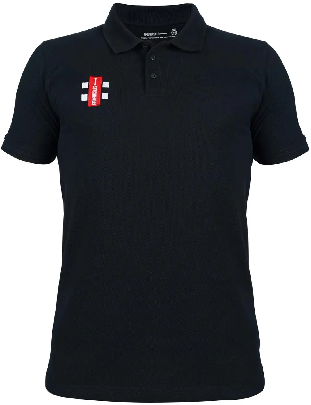 Gray-Nicolls sport polo shirt Velocity zwart extra small textiel.