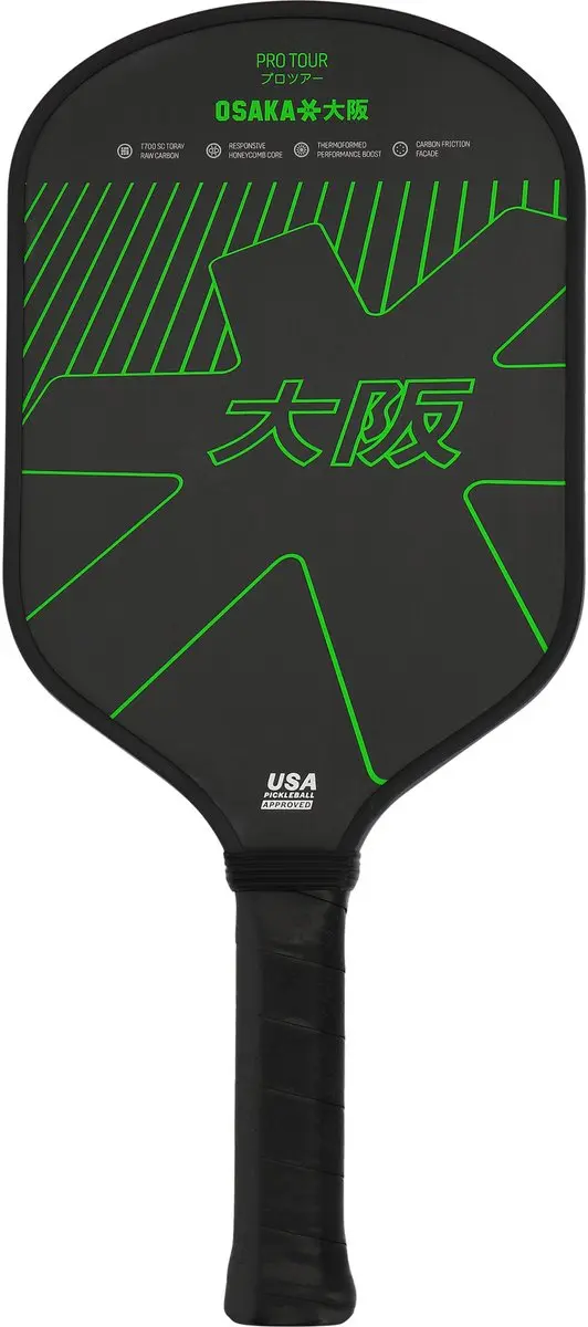 Osaka Pro Tour Pickleballracket Iconic Black
