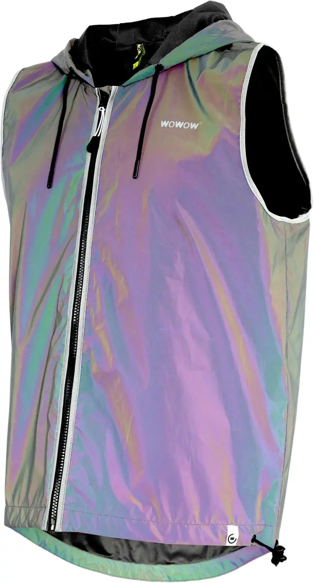 Wowow Lumeo Jacket Rainbow- Reflectiejas met Capuchon
