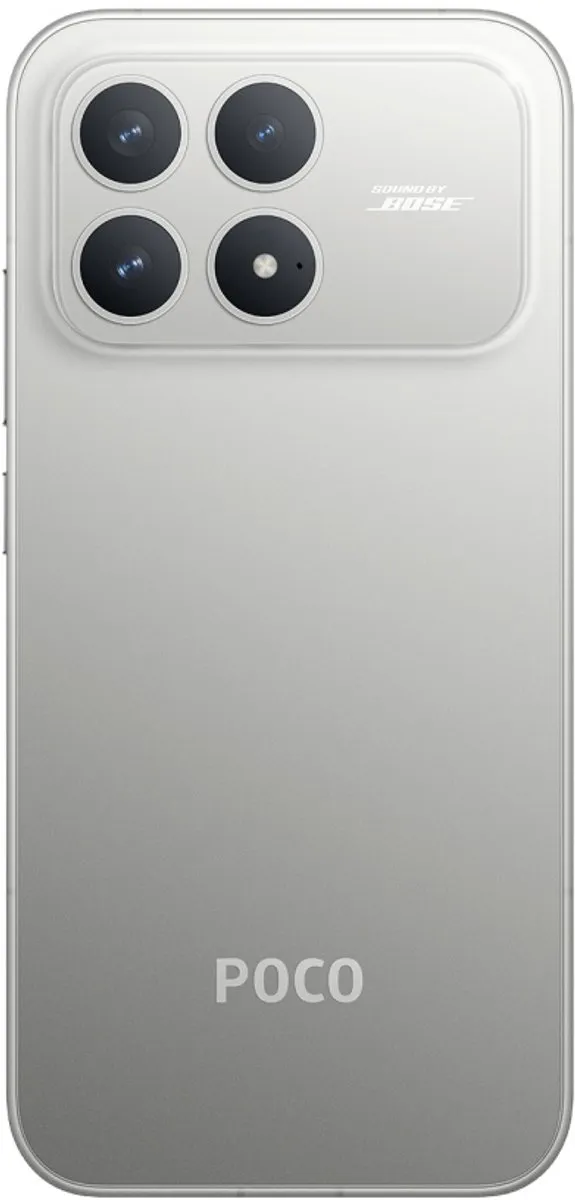 Xiaomi POCO F8 Pro Smartphone - 12GB/512GB - Titanium zilver